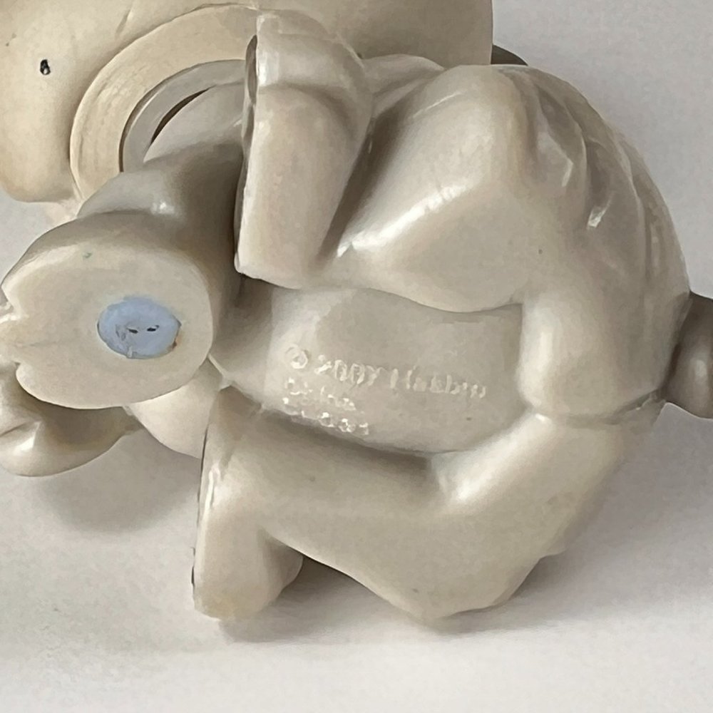 Hasbro LPS Littlest Pet Shop 508 Gray Bulldog Puppy Figure Toy 2007 - Picture 7 of 9